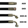 Przewód Hydrauliczny DN 12(13) 2SN G 1/2 cala AGR-DKR90 7700mm 275bar